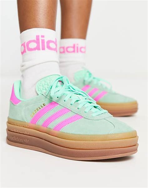 adidas mint grün|adidas gazelle bold mint.